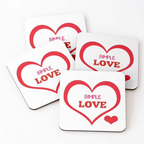 Item preview, Simple Love - Typography designed and sold by Firmansyahnw.