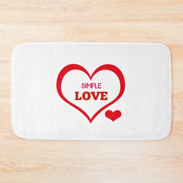 Item preview, Simple Love - Typography designed and sold by Firmansyahnw.