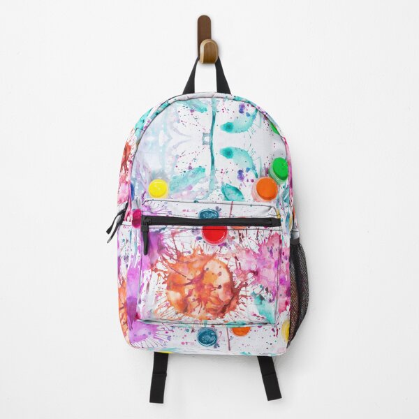 Item preview, Paint Splatter Floral Seamless Pattern designed and sold by Designs By YL.