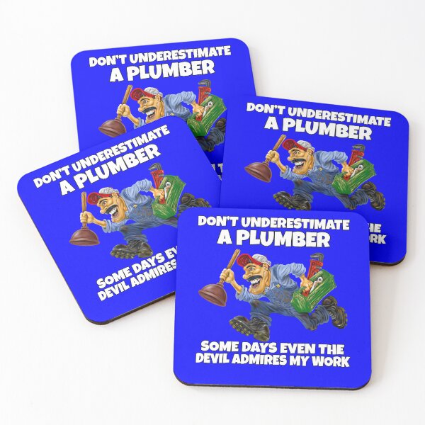 Item preview, Occupation Plumber Don't Underestimate A Plumber designed and sold by fantasticdesign.