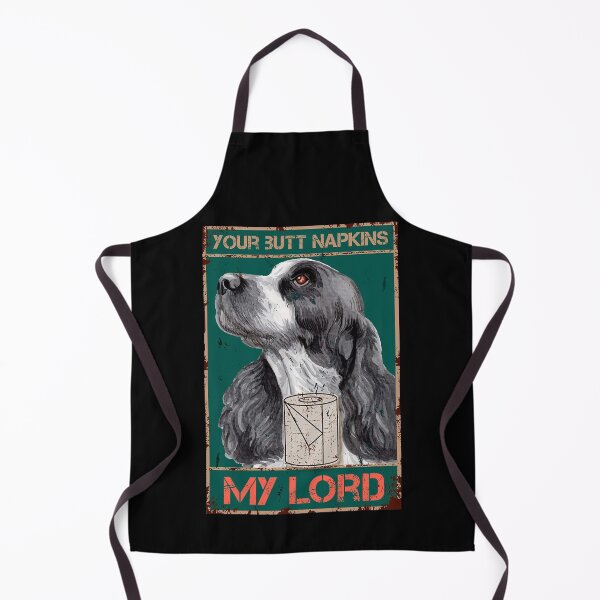 Item preview, The Vintage Your Butt Napkins My Lord Poster Dog Tissue designed and sold by Donna Gomez.
