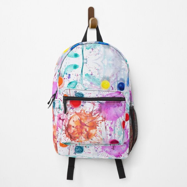 Item preview, Paint Splatter Floral Splash Seamless Pattern designed and sold by Designs By YL.