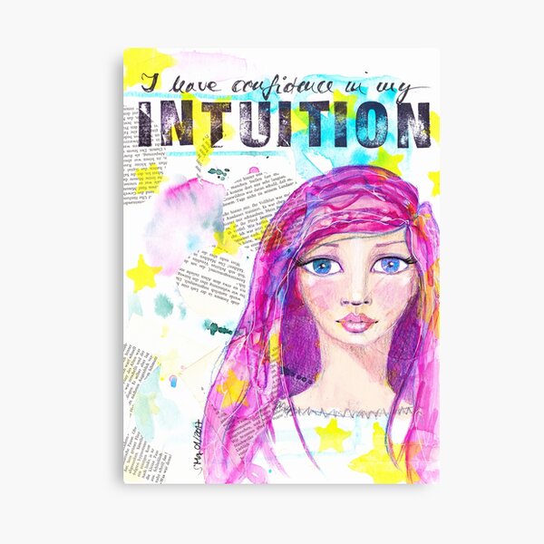 Intuition Leinwanddruck