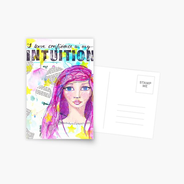 Intuition Postkarte