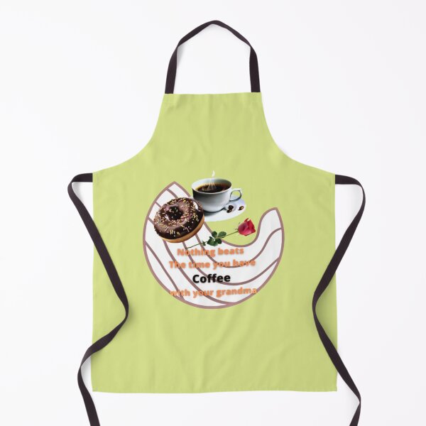 Item preview, nothing beats the time you have coffee with your grandma, All Things is Possible With Coffee, funny coffee motivation, Donut coffee morning designed and sold by Nicedeco.