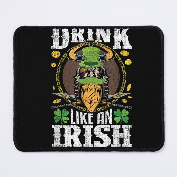 Item preview, Drink Like an Irish Viking Gift St Patricks Day Coin Beard T-Shirt designed and sold by BatcherAncel.