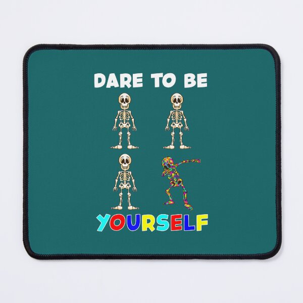Item preview, Dare To Be Yourself Shirt Autism Awareness Dabbing Skeleton designed and sold by queencrown.