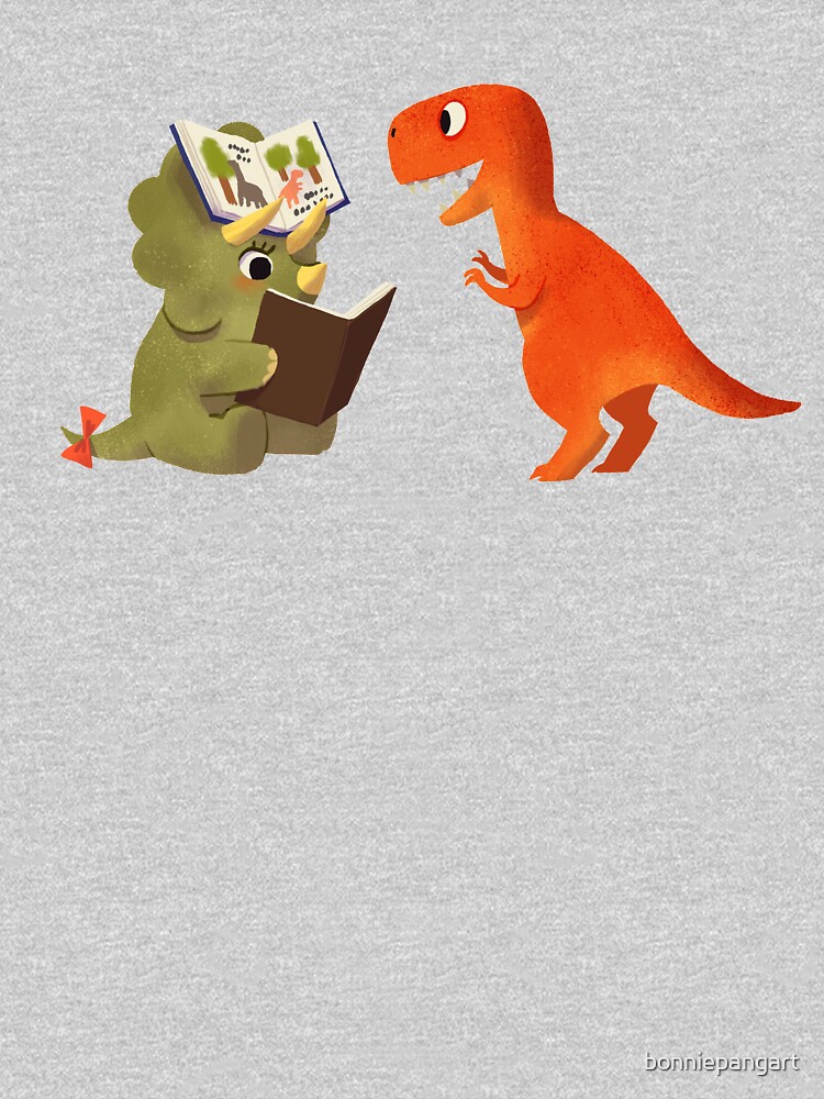 Thumbnail 5 of 5, Toddler Pullover Hoodie, BOOK DINOSAURS 04 designed and sold by bonniepangart.
