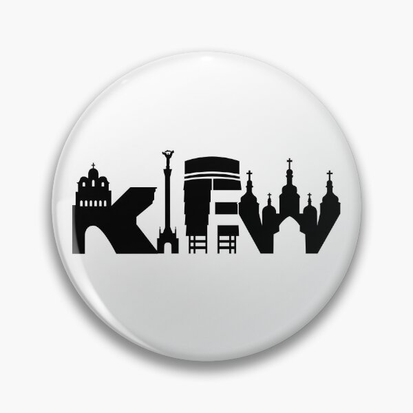 Artikelvorschau, Kiew Skyline mit Sehenswürdigkeiten entworfen und verkauft von Grafikus.