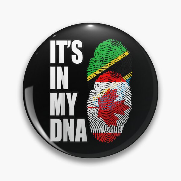 Item preview, Tanzanian And Canadian Vintage Heritage Dna Flag  designed and sold by doriaali.