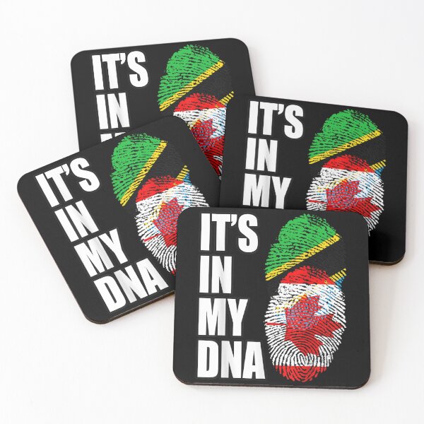 Item preview, Tanzanian And Canadian Vintage Heritage Dna Flag  designed and sold by doriaali.