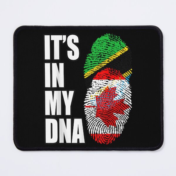 Item preview, Tanzanian And Canadian Vintage Heritage Dna Flag designed and sold by doriaali.