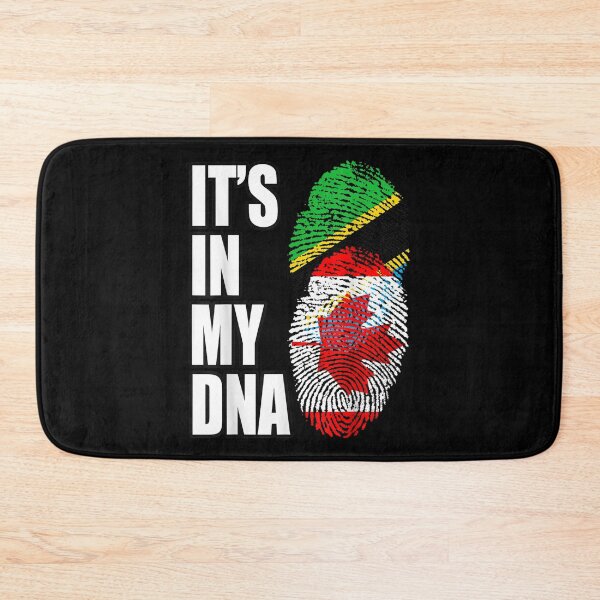 Item preview, Tanzanian And Canadian Vintage Heritage Dna Flag  designed and sold by doriaali.