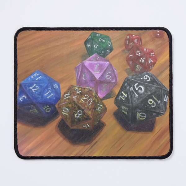 Item preview, A Bunch of Dice - Artwork by Jolene Edwards designed and sold by CurlyClaraBelle.