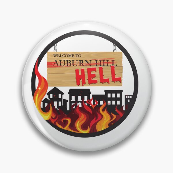 Item preview, Auburn Hell Logo designed and sold by MarikaRay.
