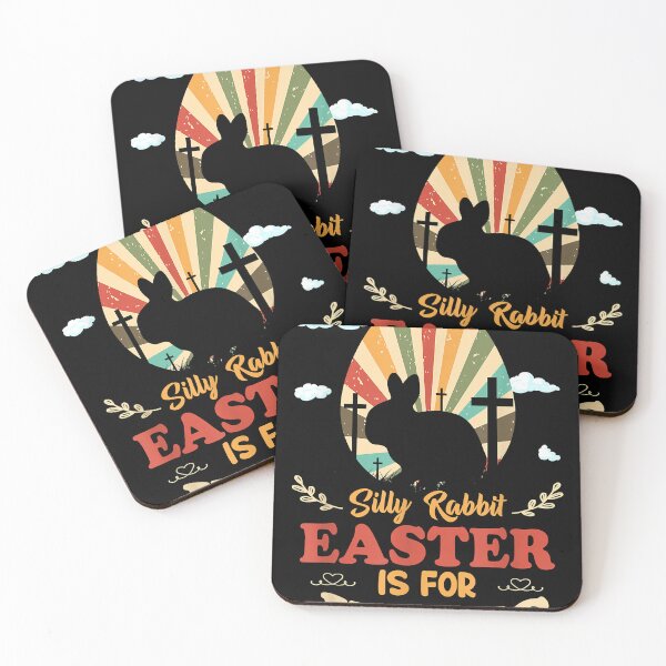 Item preview, Silly Rabbit Easter Is For Jesus Religious Christian Retro  designed and sold by MaryTaylo1.