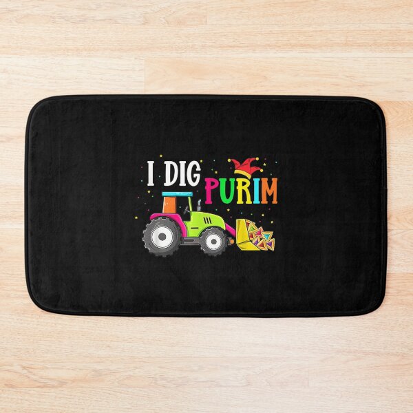 Item preview, I Dig Purim Hamantaschen Tractor Jewish Toddlers Boys Girls  designed and sold by doriaali.