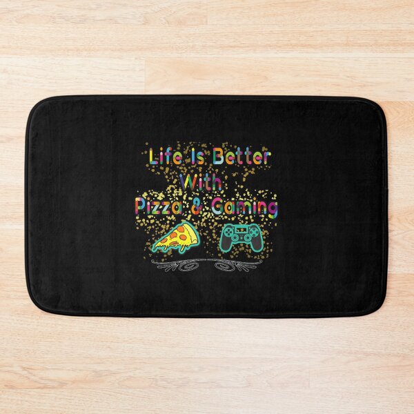Item preview, Life is better with pizza & gaming  designed and sold by KellyBrook5259.
