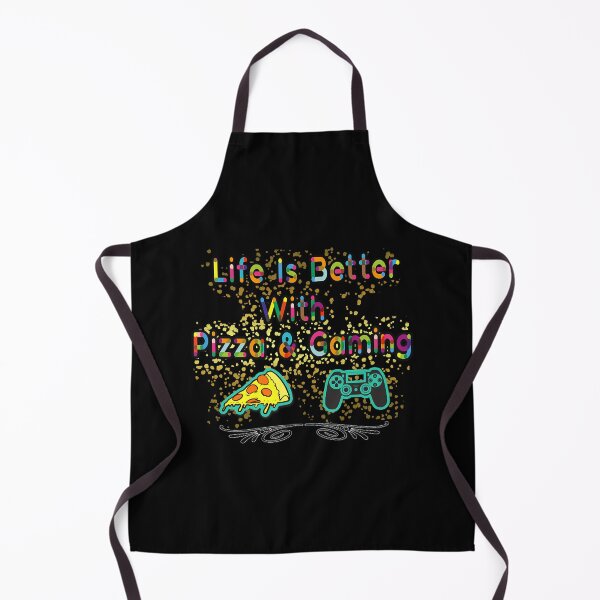 Item preview, Life is better with pizza & gaming  designed and sold by KellyBrook5259.