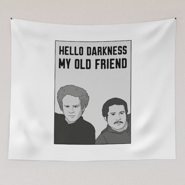 Item preview, Funny Gift For Hello Darkness My Old Friend Gifts For Fan designed and sold by 1980Armstrong.