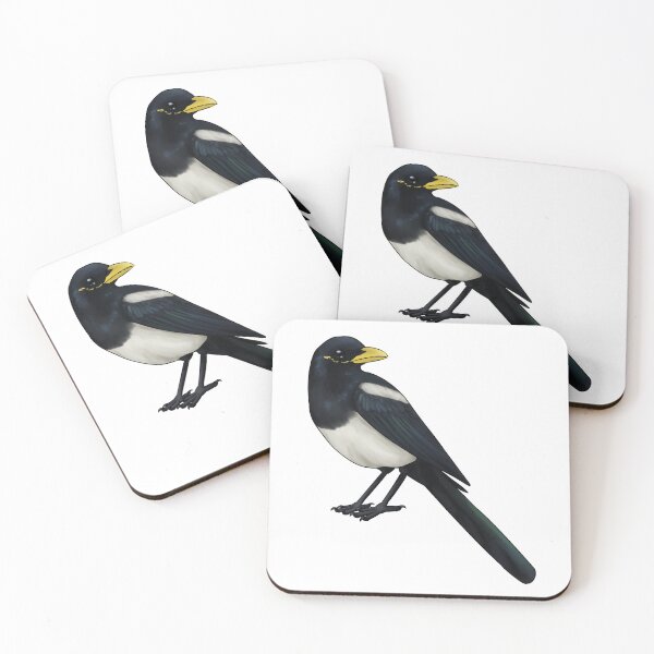 Item preview, Yellow-Billed Magpie designed and sold by Miss-Silver.
