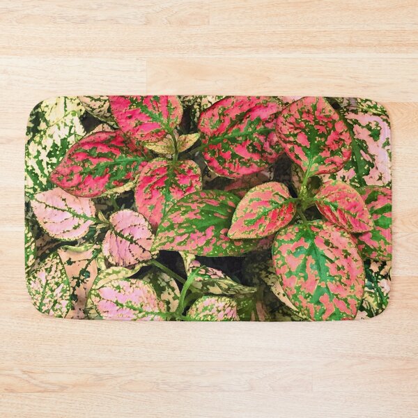 Item preview, Pink, Red And Green Ornate Leaves Art Photo designed and sold by DEC02.