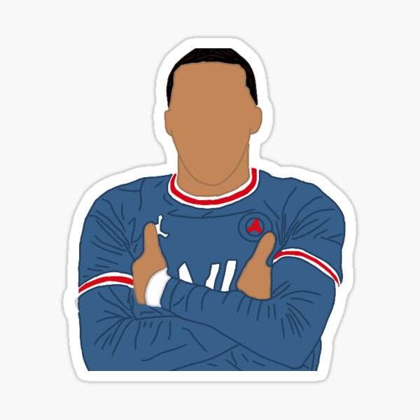 Célébration de Mbappé Sticker