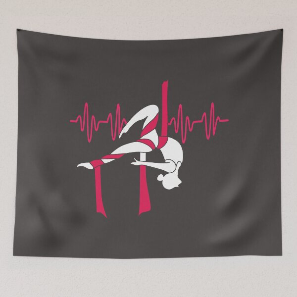 Item preview, Aerial Silk Aerial Yoga Heartbeat Aerialist designed and sold by CarlosMendy.