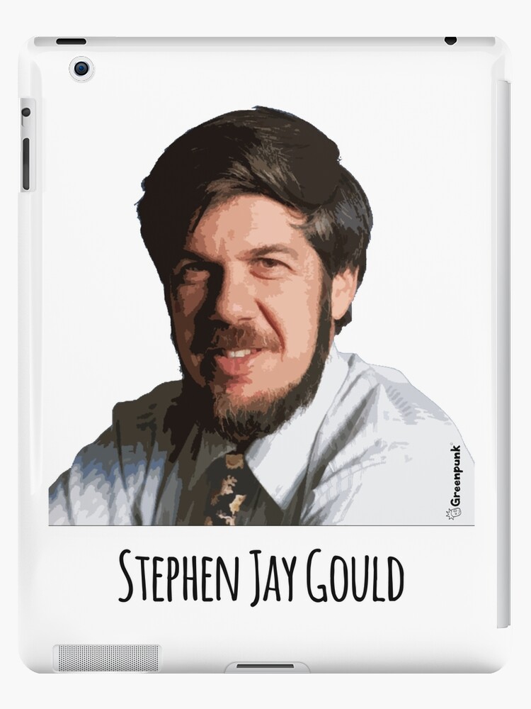 Coque et skin adhésive iPad for Sale avec l'œuvre « Stephen Jay Gould » de l'artiste  greenpunkart
