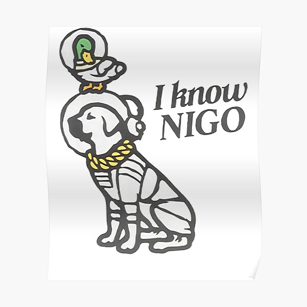 i know nigo Art Print for Sale by SabineBonnet