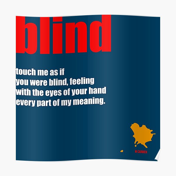 blind Poster