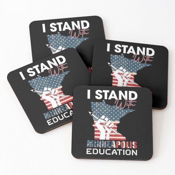 Item preview, Fun Teacher Walkout I Support Minneapolis Educators Us Flag  designed and sold by doriaali.