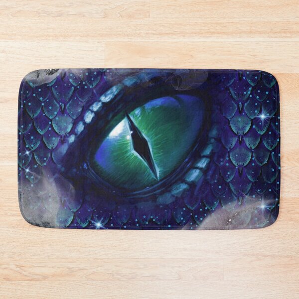 Item preview, Glam Ink Gothic Blue Medieval Dragon designed and sold by ChicoryJunction.