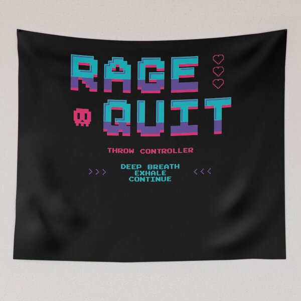 Item preview, Rage Quit Essential designed and sold by SeanLupton.