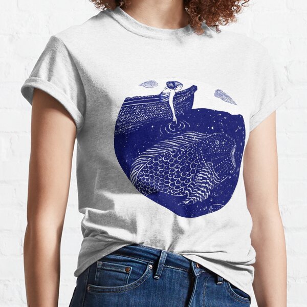 The Blue Shimmering Sea Lights Classic T-Shirt