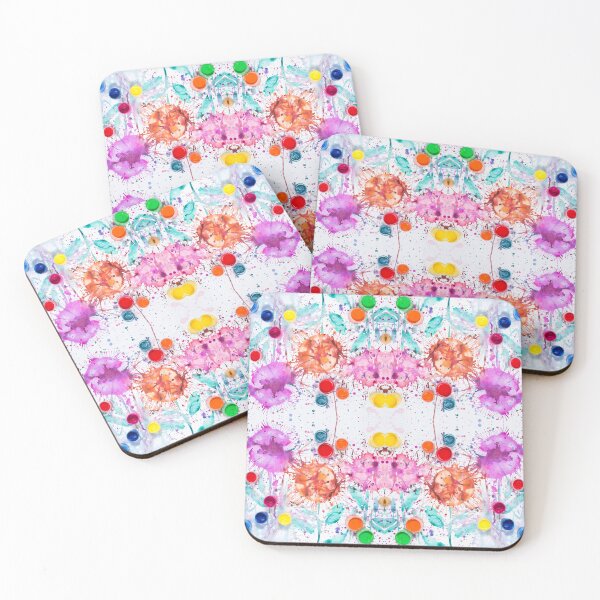 Item preview, Paint Splatter Foral Color Splash Seamless Pattern designed and sold by Designs By YL.