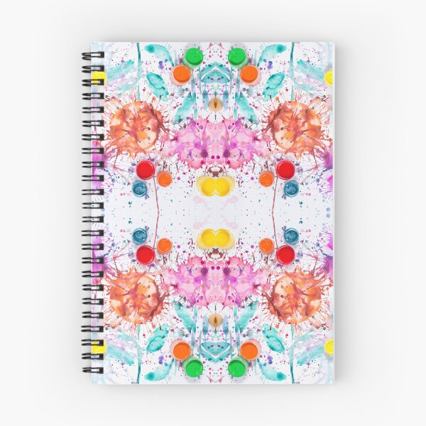 Item preview, Paint Splatter Foral Color Splash Seamless Pattern designed and sold by Designs By YL.