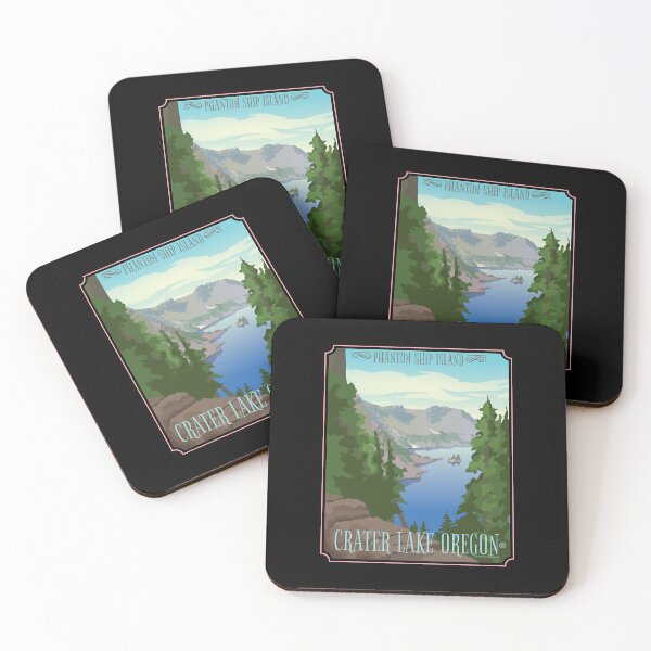 Item preview, Crater Lake Oregon Travel Poster  designed and sold by TracyKemp3102.