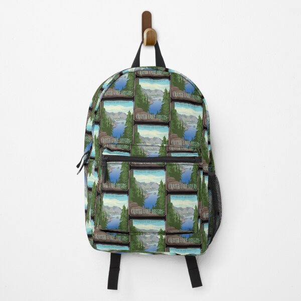 Item preview, Crater Lake Oregon Travel Poster  designed and sold by TracyKemp3102.