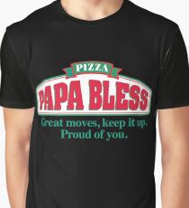 PAPA BLESS PIZZA (Parody T-shirt) Graphic T-Shirt