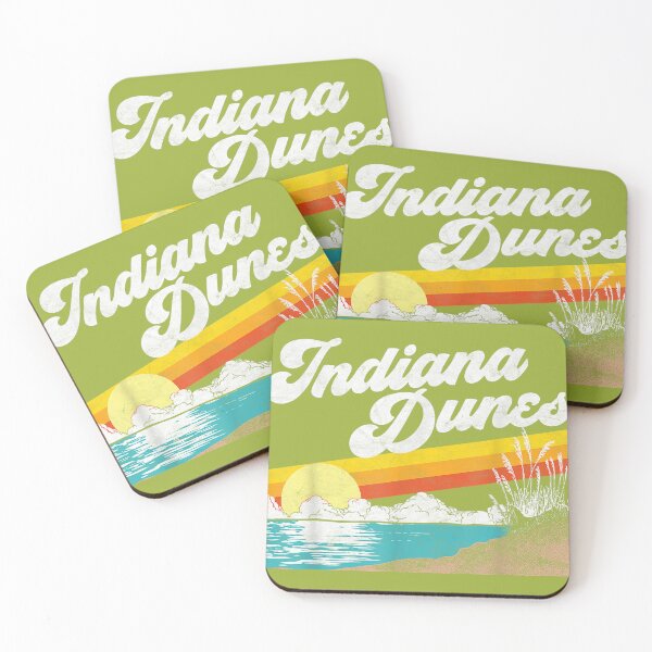 Item preview, Indiana Dunes National Park Retro Vintage designed and sold by icecoconut.