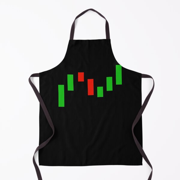 Item preview, Candlestick Stock Market Graph Sticker designed and sold by KathrinPlatins.