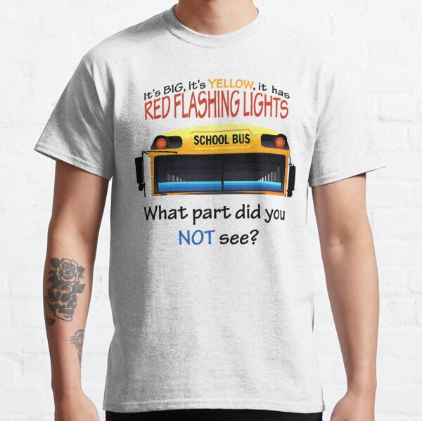 teacher and school bus driver shirts