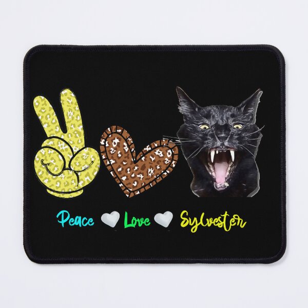 Item preview, Peace Love Talking Kitty Cat designed and sold by tristankorine.