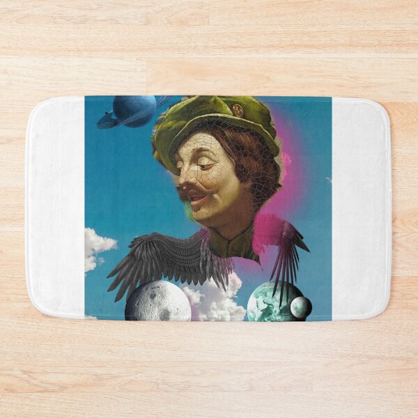 Item preview, Floating Head With Wings and Planets designed and sold by ArteTenebris.