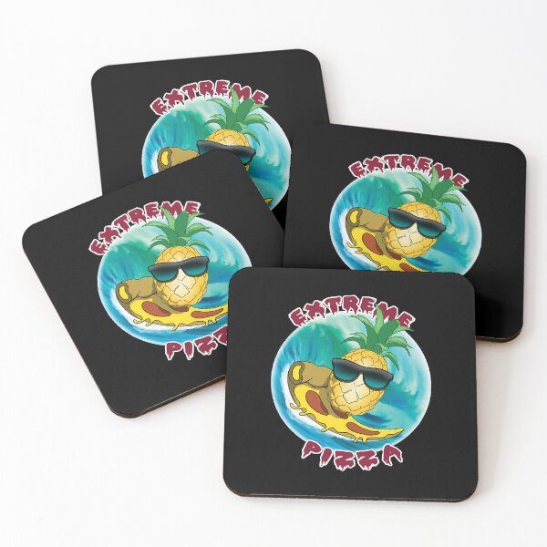 Item preview, Funny pineapple pizza surfing  designed and sold by KellyBrook5259.