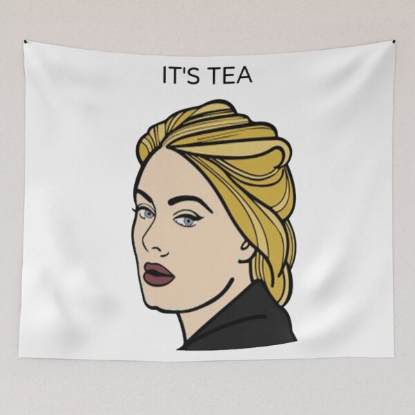 Item preview, Minimalist Mug with Color Inside "Hello It's Tea" designed and sold by Vernia-Mather.