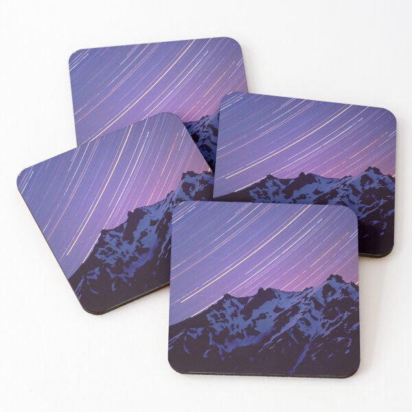 Item preview, Long exposure to produce star trails over Mt. Jefferson designed and sold by jklune.