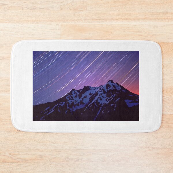 Item preview, Long exposure to produce star trails over Mt. Jefferson designed and sold by jklune.