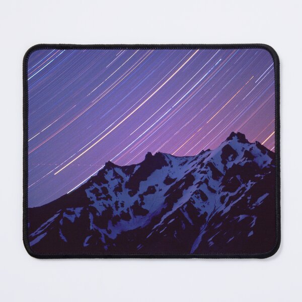 Item preview, Long exposure to produce star trails over Mt. Jefferson designed and sold by jklune.